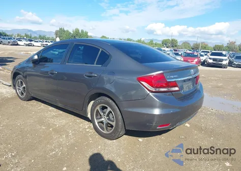 2013 Honda Civic Lx из США, поврежденный, VIN 19XFB2F57DE219344